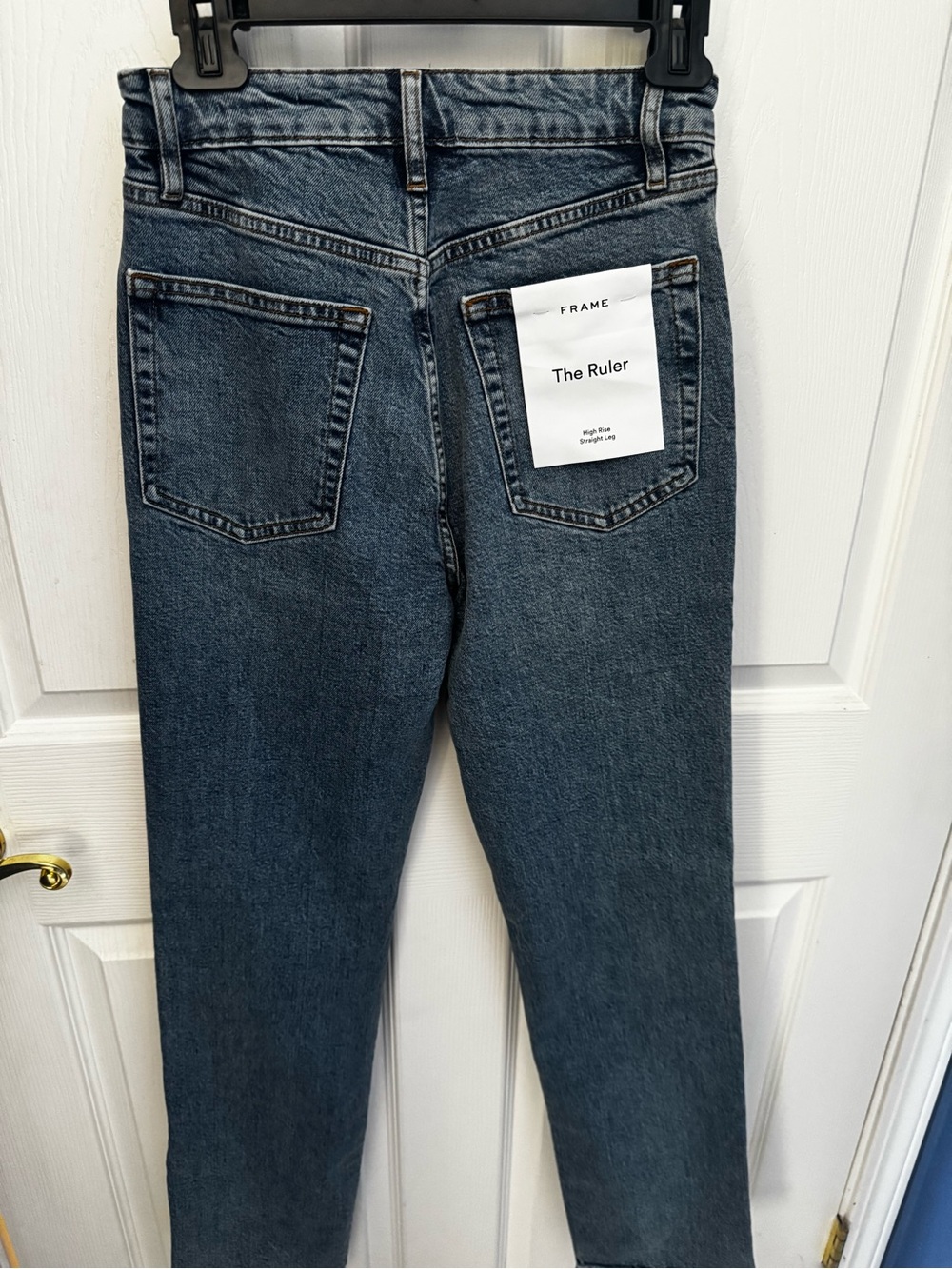 Frame High Rise The Ruler Jeans NWT - Picture 6 of 7